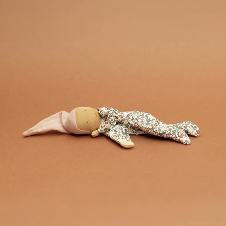 Waldorfpuppe Nini Blümchen - 22 cm