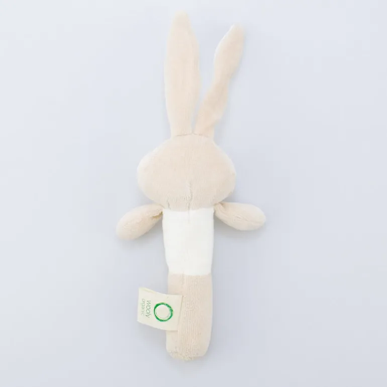 Wooly Organic Knistergreifling Hase mit Rassel