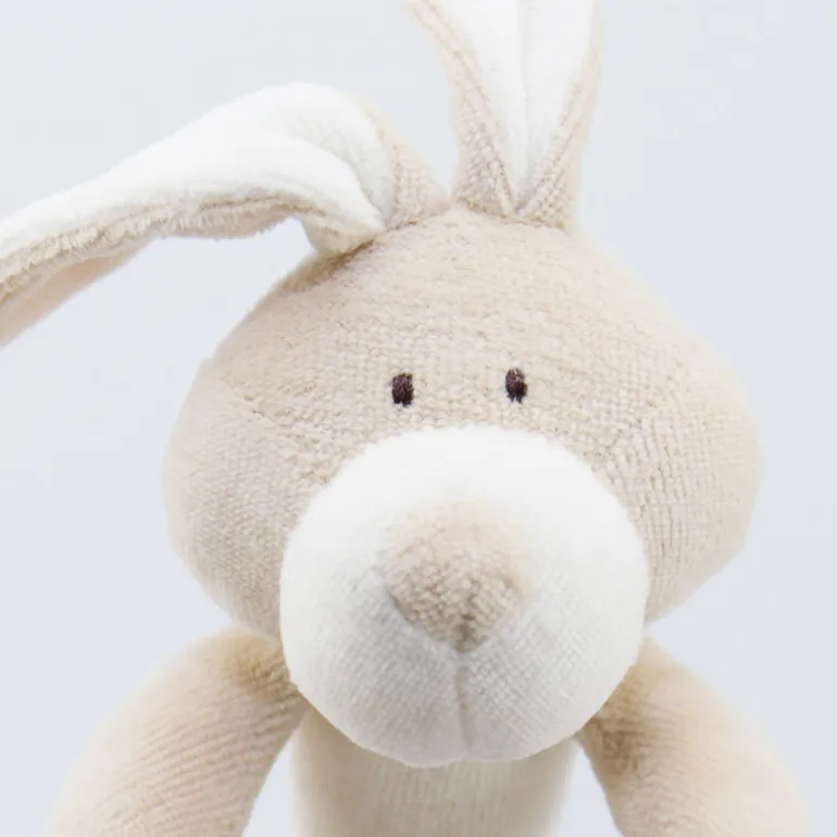 Wooly Organic Knistergreifling Hase mit Rassel