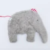 Wärmekissen Elefant grau - Kirschkern- oder Dinkel-Inlett